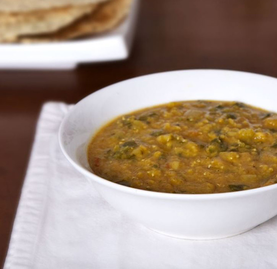 מרק עדשים כתומות